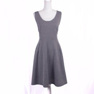 Lane Bryant Black and White Polka Dot Dress